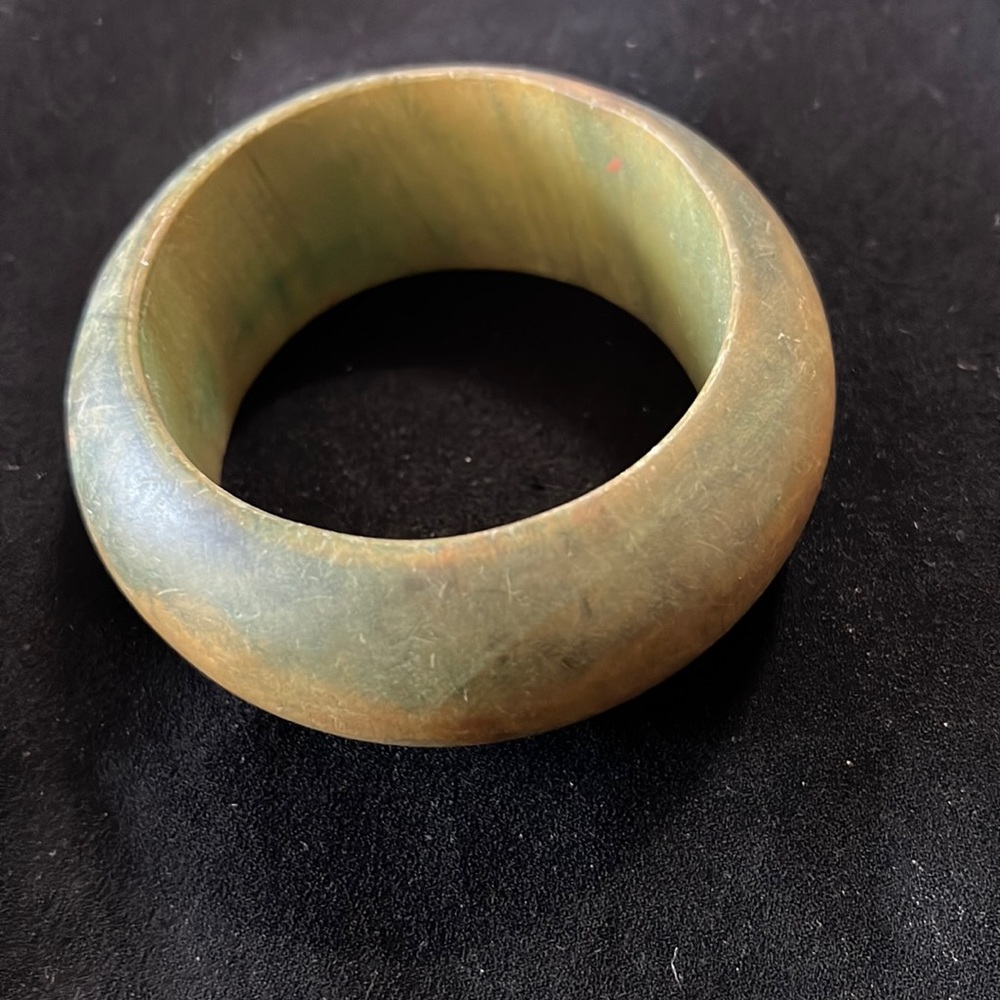 Chunky wood bracelet